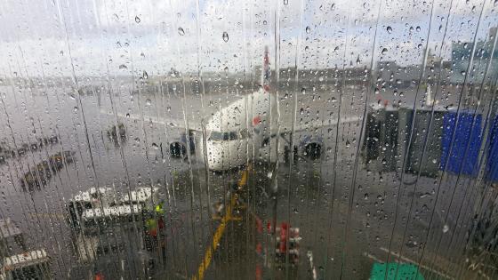 regn flyplass