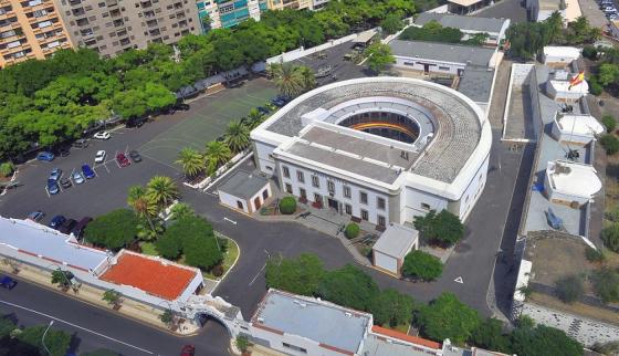 Militærhistorisk museum i Almeyda, Tenerife. El Museo Histórico Militar de Canarias