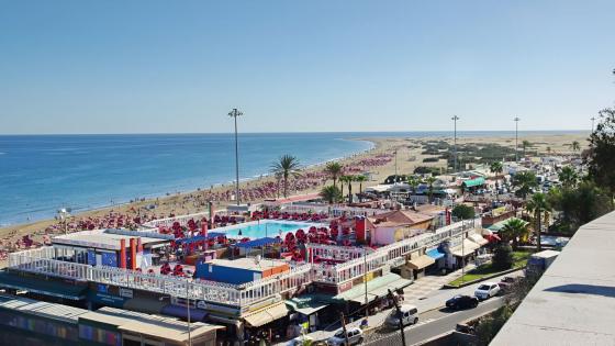 Anexo II i Playa del Ingles på Gran Canaria.