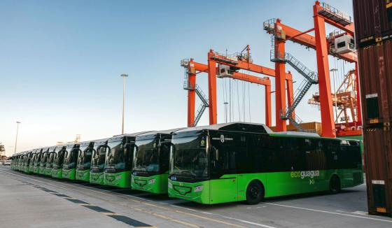 75 nye busser har ankommet Tenerife.