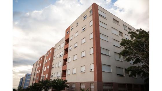Kommunal boligblokk i Añaza i Santa Cruz de Tenerife.
