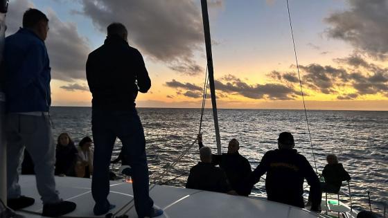 Stjernekikking til havs på Gran Canaria.