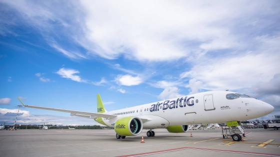 Airbus A220-300 airBaltic
