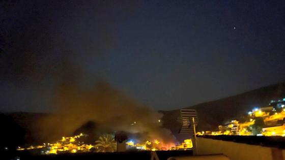 Brann nær bebyggelse