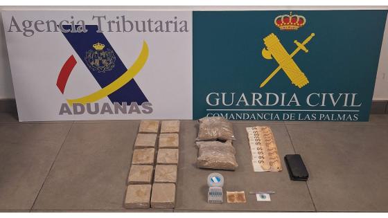 heroinbeslag på flyplassen på Gran Canaria