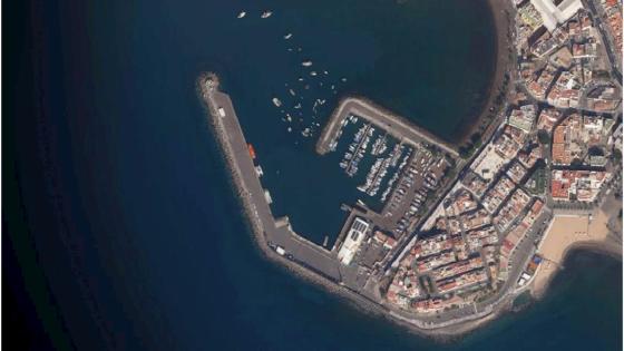 Havnen i Arguineguín på Gran Canaria.