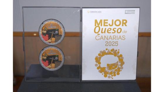 Årets beste ost på Kanariøyene, El Minero fra Tenerife.