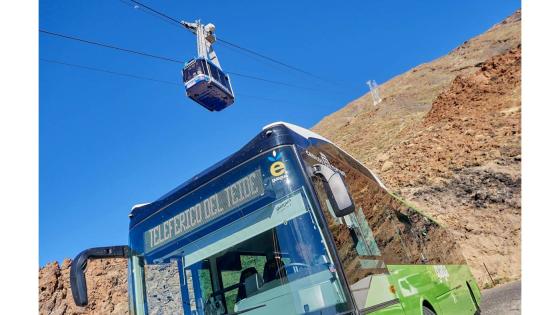Teleférico del Teide på Tenerife.