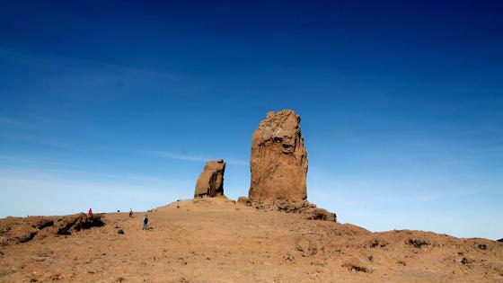 Naturmonumentet Roque Nublo på Gran Canaria er et populært utfartsmål.