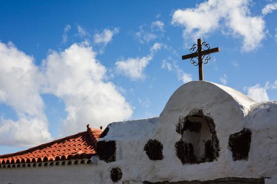 Gravlund på Gran Canaria. 