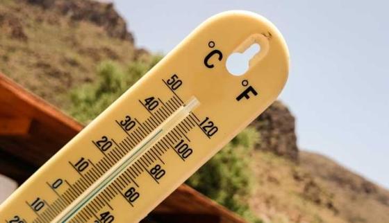 Høye temperaturer på Kanariøyene.