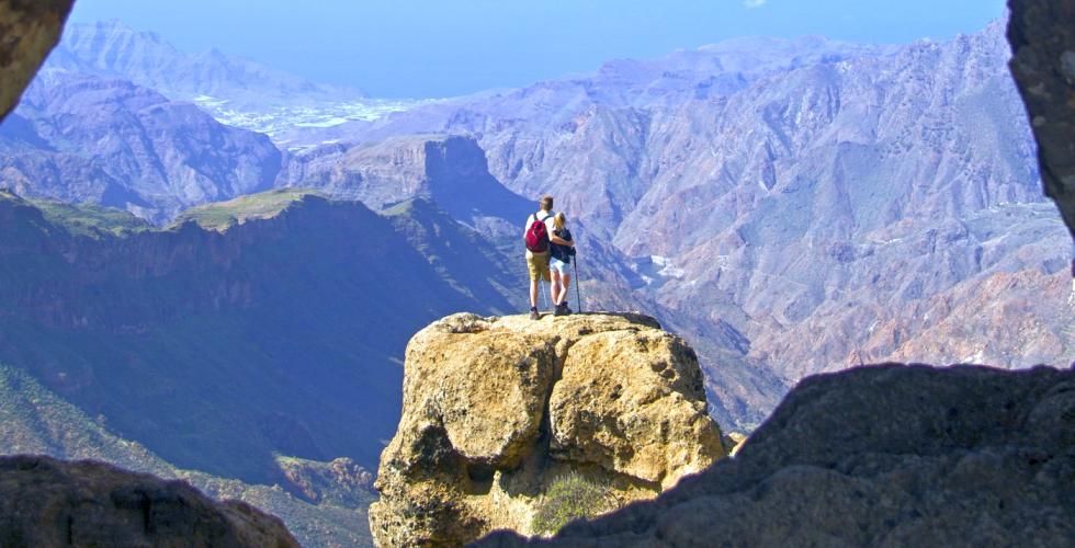 Roque Nublo på Gran Canaria