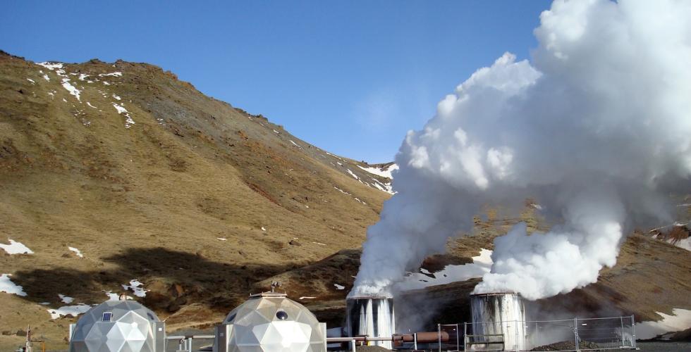 Hellisbeidi, geotermisk anlegg på Island.