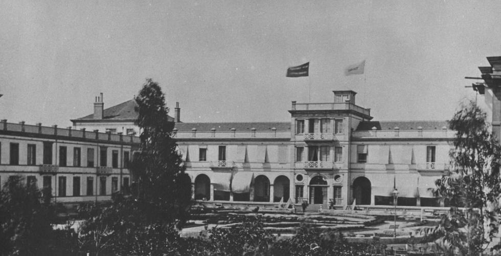 Tenerife_Puero de la Cruz_Historisk bilde av Gran Hotel Taoro