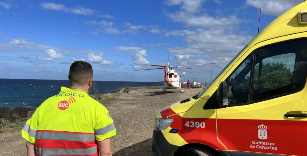 Redningstjeneste på Kanariøyene.