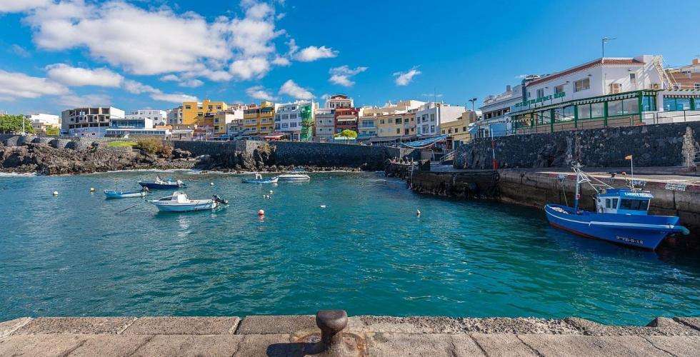 Los Abrigos i Granadilla de Abona på Tenerife.