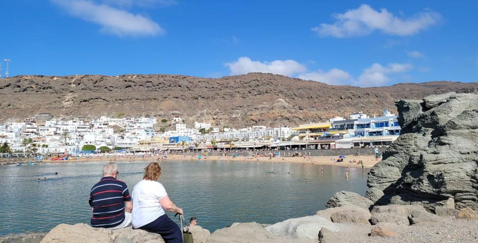 Puerto de Mogán på Gran Canaria.