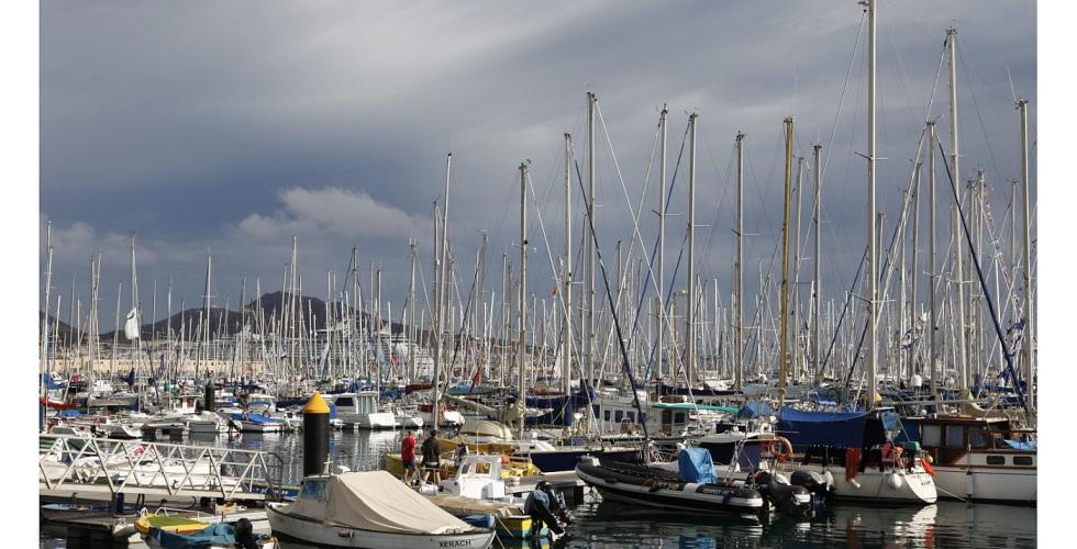 Båthavn i Las Palmas.