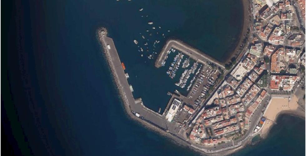 Havnen i Arguineguín på Gran Canaria.