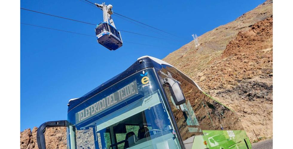 Teleférico del Teide på Tenerife.
