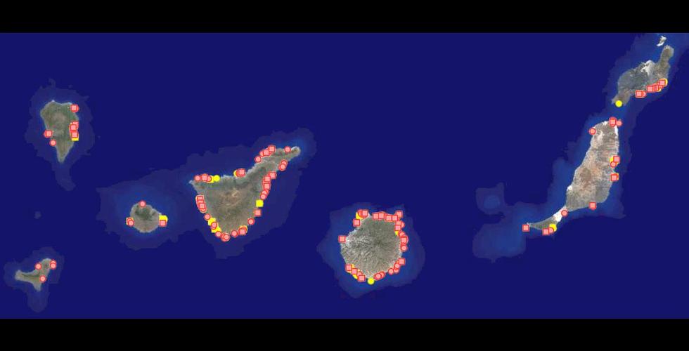 Ulovlige utslipp på Kanariøyene.