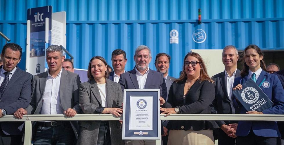 Desalro 2 i Pozo Izquierdo Guinness rekordbok