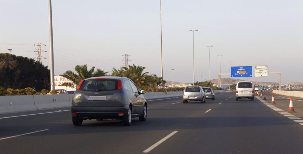 Biltrafikk på motorvei