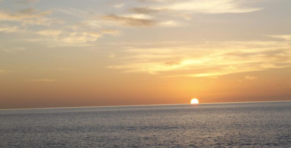 Solnedgang på Gran Canaria.