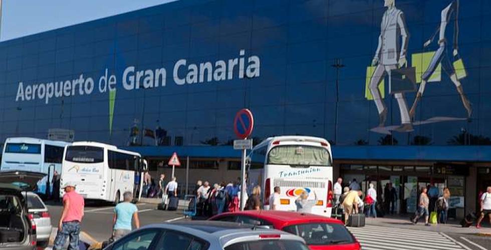 Mannen ble arrestert på Gran Canarias Lufthavn da han forsøkte å stikke av.