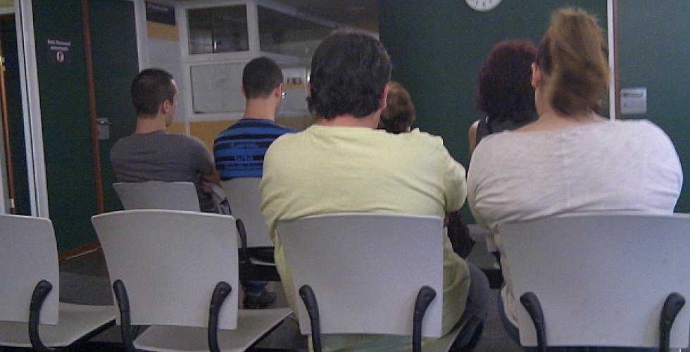 Venterom på sykehus.