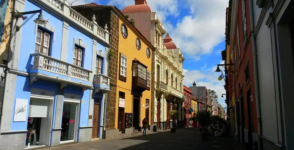 San Cristóbal de La Laguna på Tenerife.