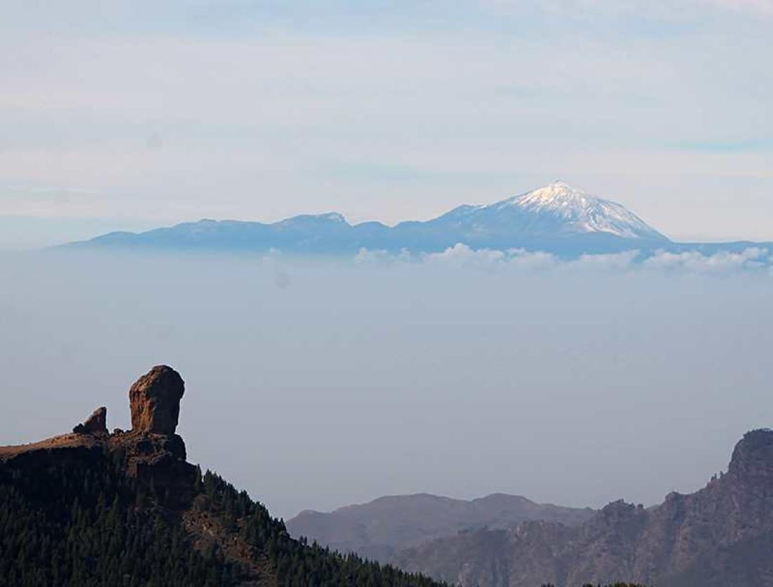 Roque Nublo og Tenerife