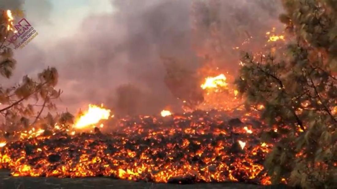 Vulkanutbrudd på La Palma 2021. Dag 68.