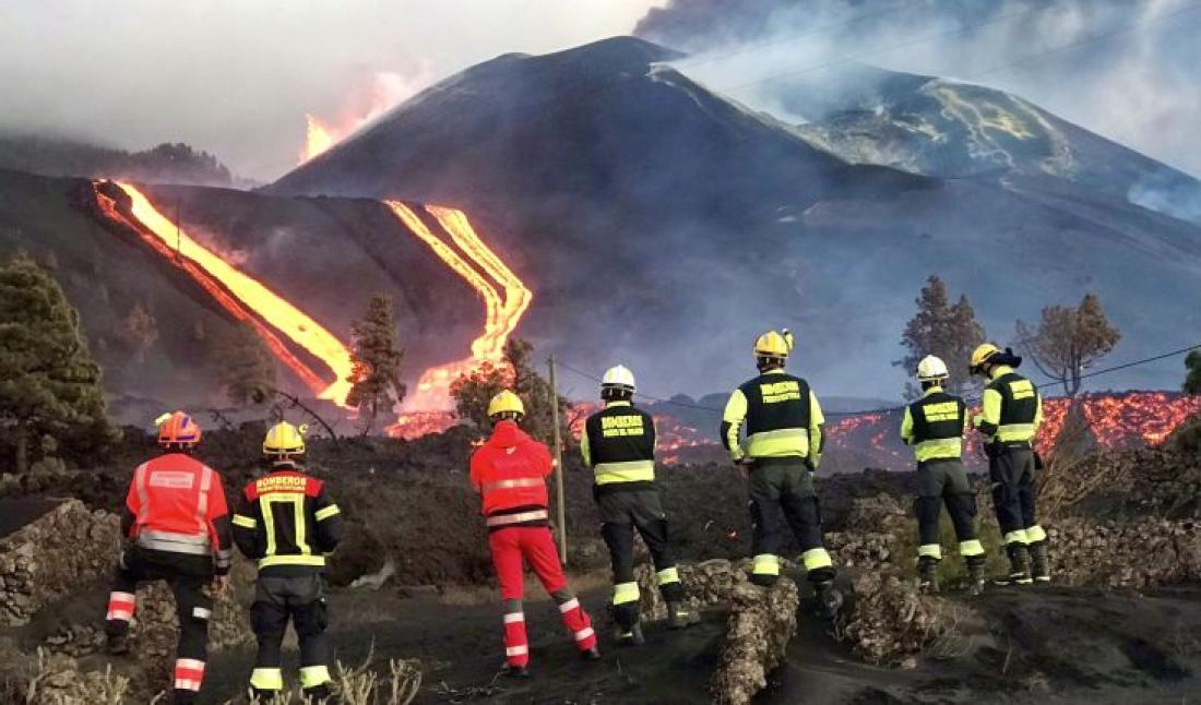 Vulkanutbrudd på La Palma 2021. Dag 71.