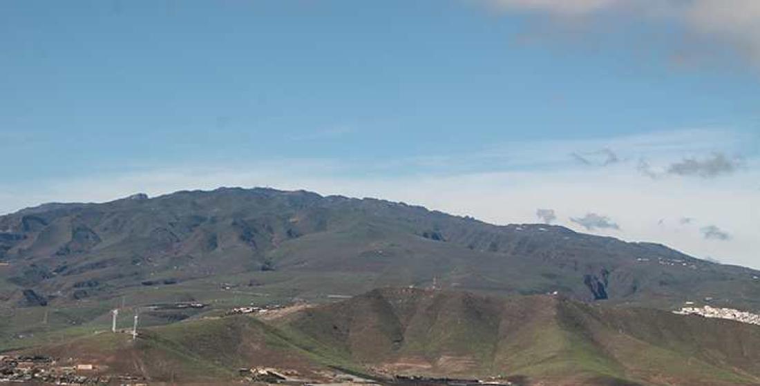 Fjellutsikt fra Arinaga