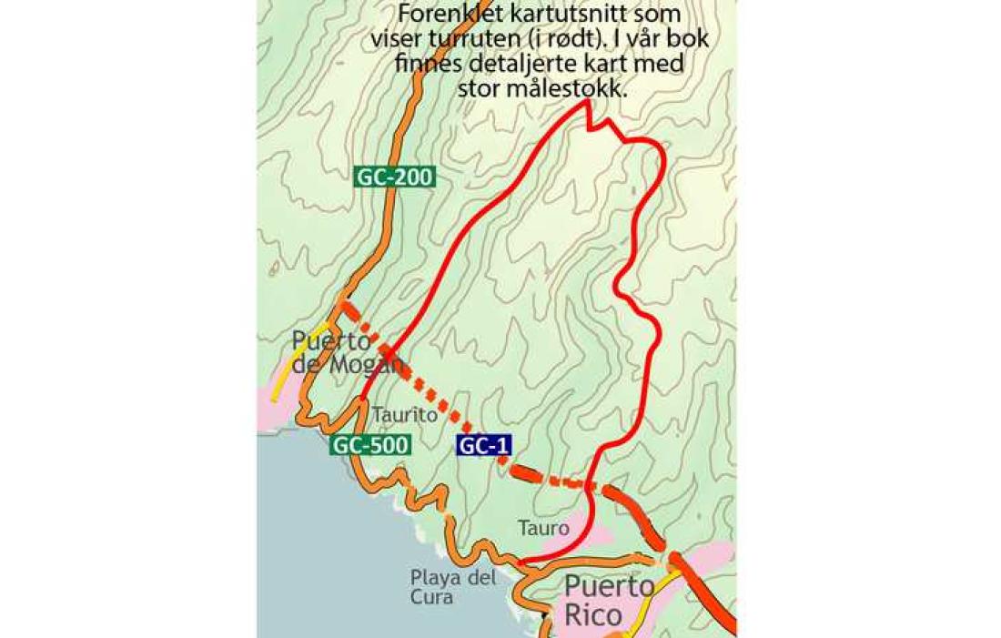 En tøff vandring fra Taurito til Tauro