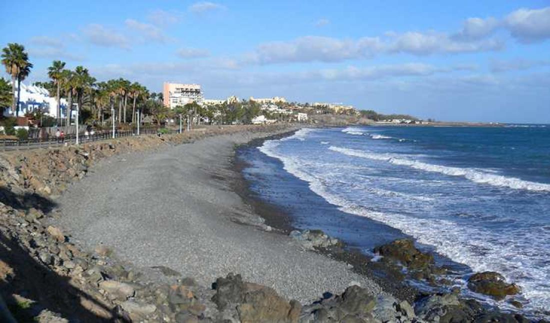 Stranden ved Bahia Feliz