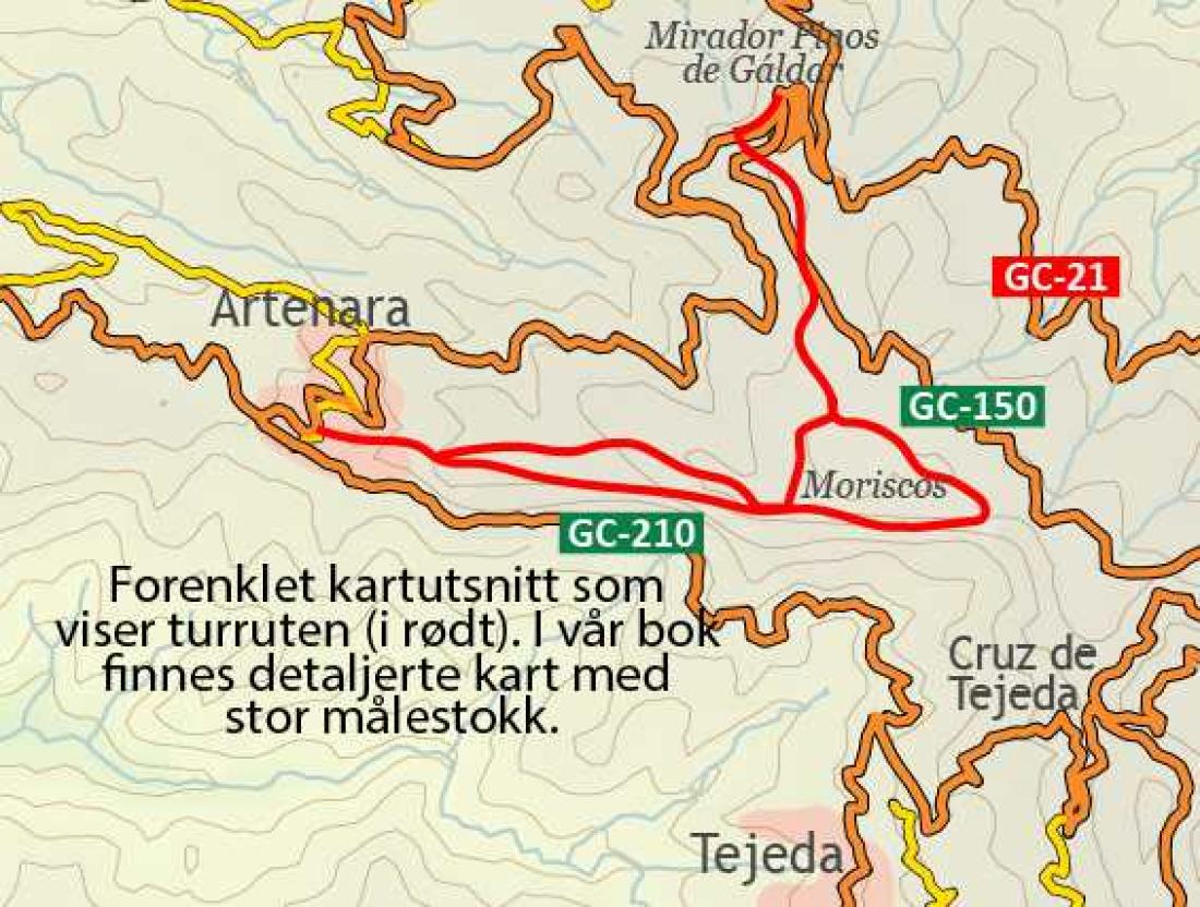 Moriscos- og Artenara-fjellene