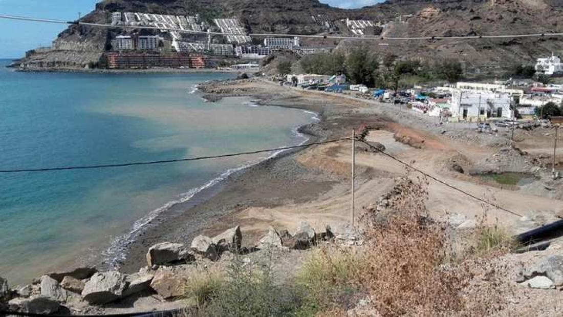 Playa de Tauro under bygging