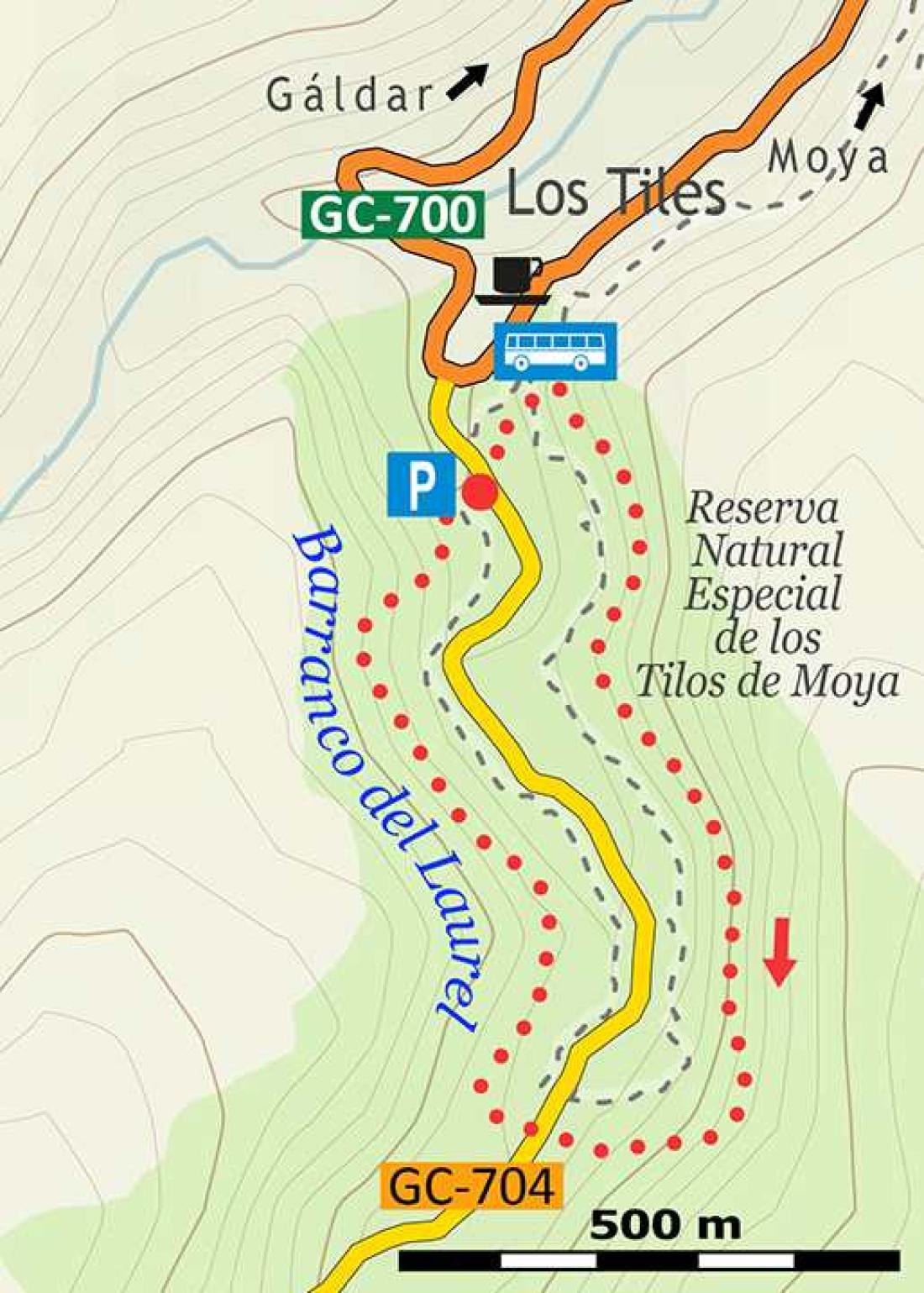 Naturreservatet Los Tilos de Moya