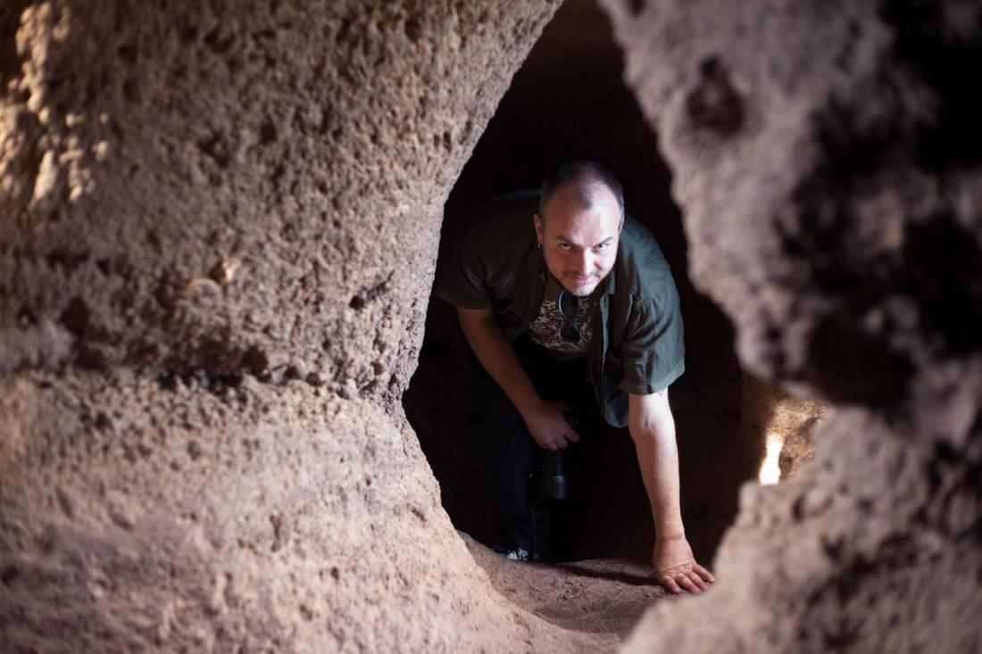 Trang inngang til Cueva del Gigante, Temisas